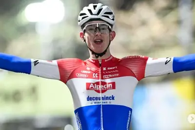 Tibor Del Grosso vince a Diegem ©Alpecin Cycling (Photonews.be)