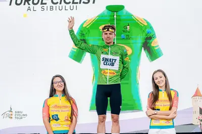 Matias Malmberg vince la classifica degli sprint intermedi al Sibiu Tour © Sibiu Tour/hila.ro