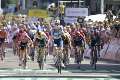 Charlotte Kool prima maglia gialla ©Tour de France Femmes
