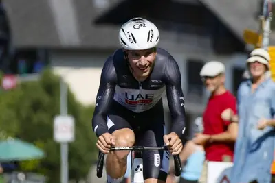 João Almeida vince la cronometro finale e la classifica del Tour de Suisse 2025 ©Zwicky Vanessa/Sprint Cycling