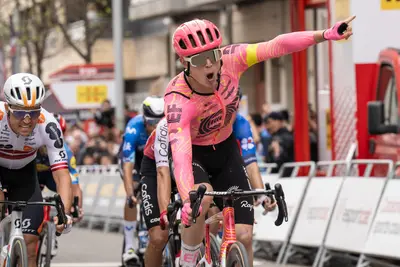 Marijn van den Berg vince la volata di Lleida ©Volta a Catalunya