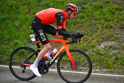 Tappa e maglia per Thymen Arensman ©INEOS Grenadiers