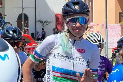 Yanina Kuskova © Tashkent City Women Professional Cycling Team