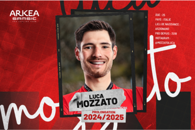 Altri due anni in Arkea per Luca Mozzato ©Arkea Samsic