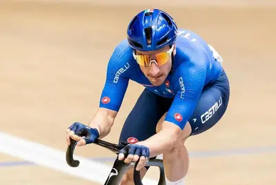 Elia Viviani domani sarà impegnato nell'Omnium Maschile ©Ulf Schiller