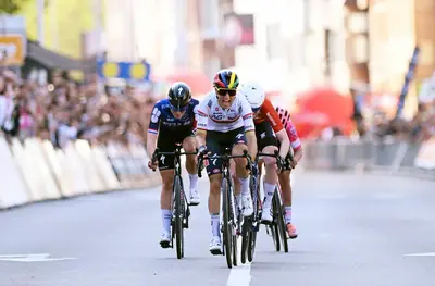 L'arrivo della Liegi-Bastogne-Liegi 2025 © UCI Cycling