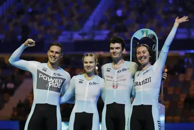 Il leader delle quattro classifiche della Uci Track Champions League dopo il terzo round ©UCI