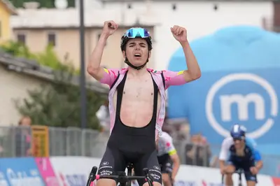 Jarno Widar vince anche a Fosse ©Giro Next Gen