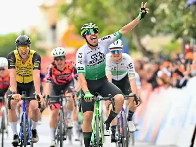 Iuri Leitao qui nell'edizione del 2023 della corsa a tappe in terra greca © Tour of Hellas