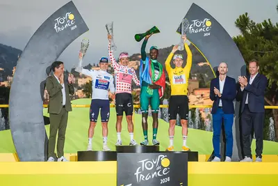 Le quattro maglie dell'edizione 2024 ©Tour de France