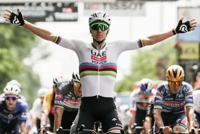 Tadej Pogačar vince la prima tappa del Giro del Delfinato 2025 ©tony_esnault per A.S.O.