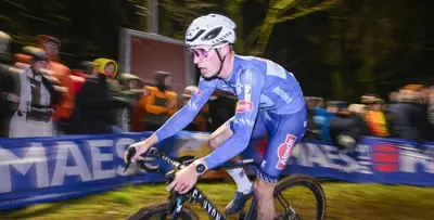 Niels Vandeputte, uno dei protagonisti della nottura di Diegem 2024 © Wielerflits / Cor Vos