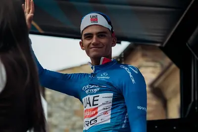 Isaac Del Toro leader della Tirreno Adriatico dopo la seconda tappa ©UAE Emirates-XRG