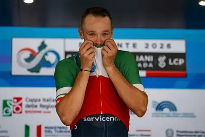 Jonathan Milan campione d'Italia 2026 © FCI-SprintCycling