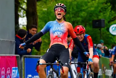 Eleonora Gasparrini vince la Classique Morbihan © UAE ADQ