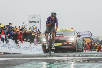 Ben O'Connor vince la diciottesima frazione del Tour con arrivo 2025 a Courchevel ©Le Tour