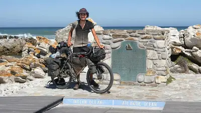 Dario Franchi all'arrivo a Cape Town © Dario Franchi