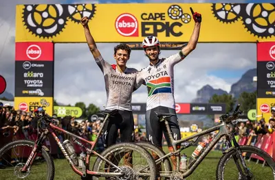 Matthew Beers e Christopher Blevins, vincitori due anni fa della ABSA Cape Epic © Cape Epic
