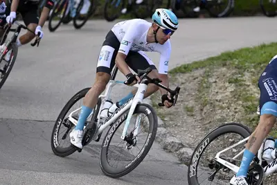 Antonio Tiberi alla Tirreno-Adriatico 2025, uno dei favoriti al Tour of the Alps © Tirreno-Adriatico via X