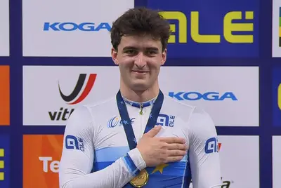 Matteo Bianchi Campione Europeo 2024 nel Chilometro da fermo