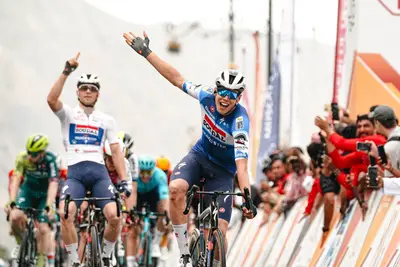 Doppietta Quick-Step in Oman: vince Magnier davanti a Lamperti ©Soudal Quick-Step-Thomas Maheux