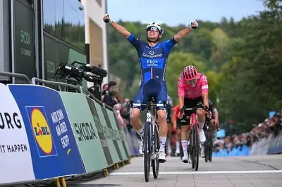 Romain Grégoire vince la prima tappa del Tour de Luxembourg 2025 © CyclingNews / Getty Images