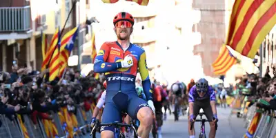 Quinn Simmons ha vinto per la prima volta nel World-Tour alla Volta Catalunya 2025 © Getty via Lidl-Trek