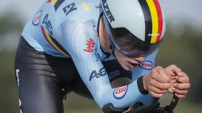 Alec Segaert si è laureato campione europeo nella cronometro maschile Under 23 © Cor Vos