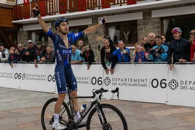 Lenny Martinez vince la Mercan'Tour Classic Alpes-Maritimes 2024 ©Eric Barnabé