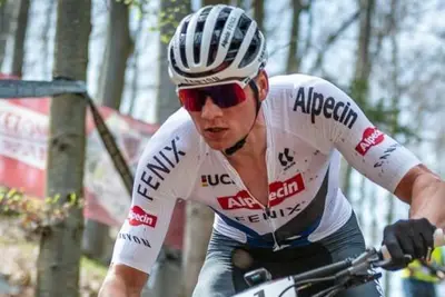 Mathieu van der Poel farà il suo esordio in MTB © Bike The Rock via Instagram