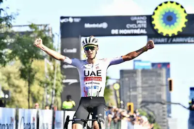Tadej Pogačar vince il GP de Montréal 2024 © GPCQM / J. Startt via X