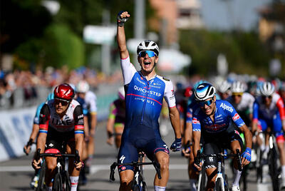 Davide Ballerini vince la Coppa Bernocchi 2022 © Quick-Step Alpha Vinyl - GettySport