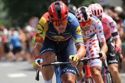 Mads Pedersen gregario di lusso di Giulio Ciccone, nel corso del Tour de France 2023