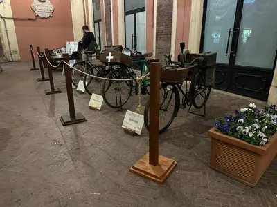 Esposizione biciclette dei mestieri © pag FB MAMB