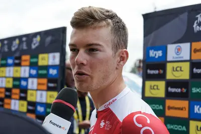 Axel Zingle al Tour de France 2024 © Lisa Guérin via X