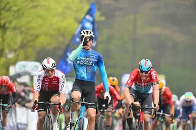Benoît Cosnefroy vince il GP Morbihan 2024 © LNC/B.Bade