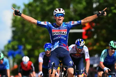 Paul Magnier vince in volata la prima tappa del Tour of Guangxi 2025 (© Getty Images)