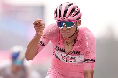 Isaac Del Toro ha perso la maglia rosa alla ventesima tappa ©Giro d'Italia