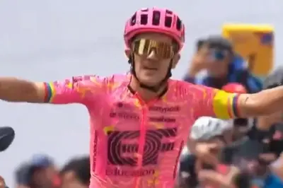 Richard Carapaz conquista la quinta tappa del Tour Colombia