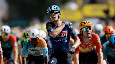 Tim Merlier vince la settima tappa del Tour de France 2026 © El Español / Reuters