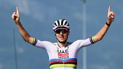 Tadej Pogačar vince la sesta tappa del Critérium du Dauphiné 2025 © Getty Images