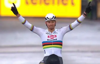 Mathieu van der Poel vince lo Zilvermeercross di Mol © SuperprestigeCX
