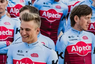Zakarin e Kittel nel 2018 alla Katusha-Alpecin ©Ilnur Zakarin via Fb