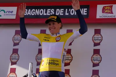 Al Tour de Normandie la prima maglia gialla è di Ellen van Dijk ©Tour de Normandie