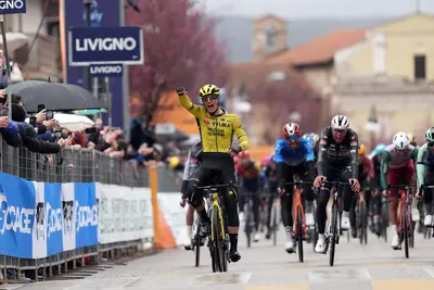 Olav Kooij vince la quarta tappa della Tirreno-Adriatico 2025 © Tirreno-Adriatico / LaPresse