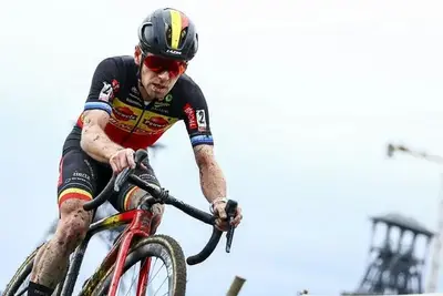 Eli Iserbyt a Beringen, poco prima del brutto gesto nei confronti di Ryan Kamp © Getty Images
