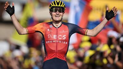 Al Tour de France 2023, Rodríguezha chiuso al 5° posto vincendo una tappa © INEOS Grenadiers