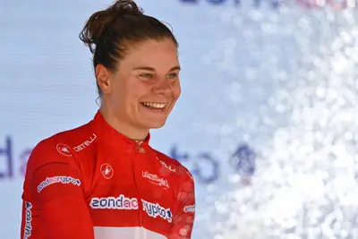 Lotte Kopecky, seconda al Giro d'Italia 2024 ©Team SD Worx-Protime