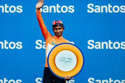 Jhonatan Narváez, vincitore della scorsa edizione ©Santos Tour Down Under