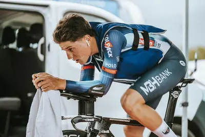 Florian Kajamini al Giro Next Gen 2024 ©Florian Kajamini via IG
